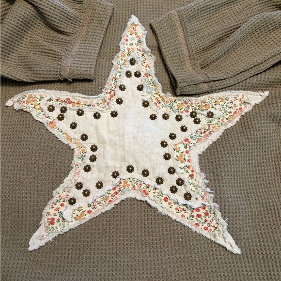 POL-Women’s NWOT LS Olive Textured Knit Top Size S - Picture 6 of 8